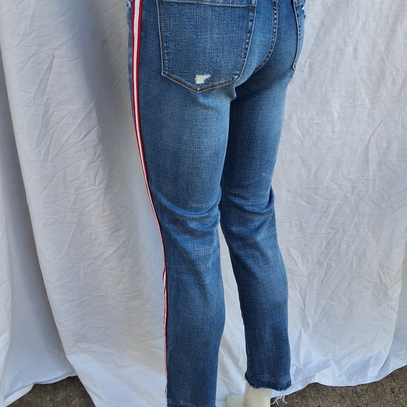 BlankNYC cool striped Rivingtin jeans 26 - Picture 3 of 12